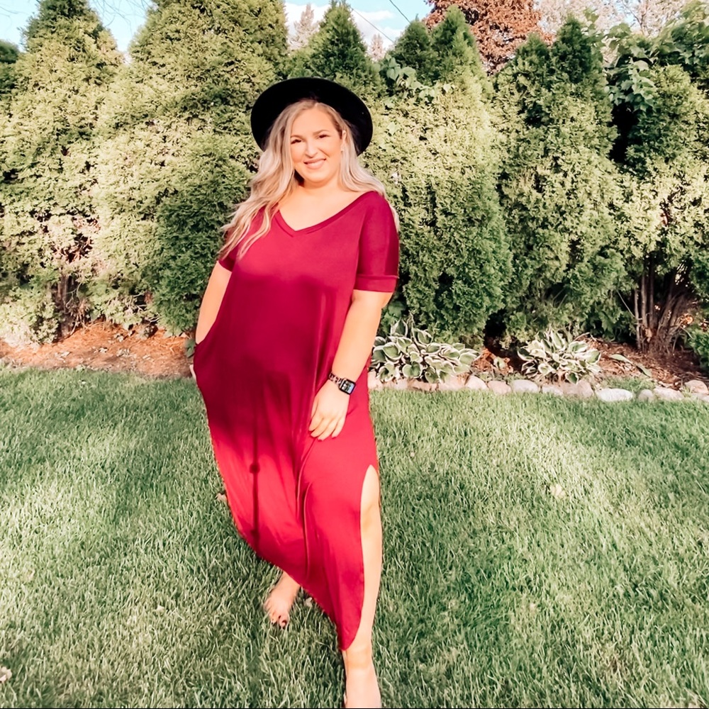 PinkBlush maxi dress